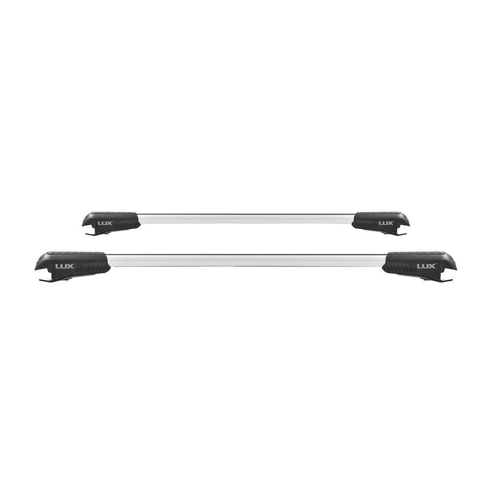 Багажник универсальный на рейлинги Lux Хантер с доп прижимами. фото 9