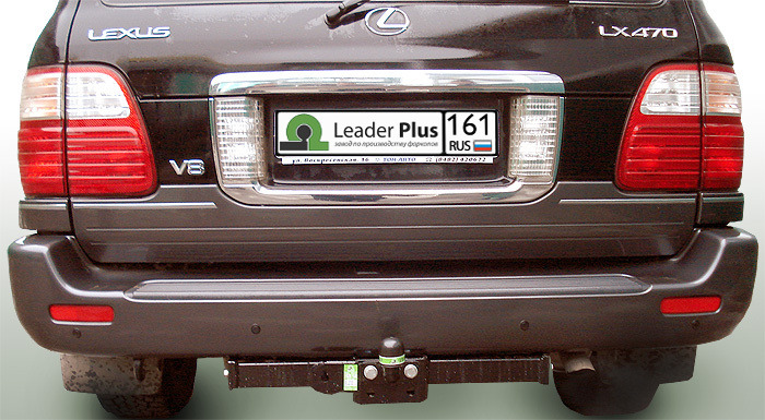 Фаркоп Лидер-Плюс для Toyota Land Cruiser 100 (Mk.X) 1998-2007, Lexus LX 470 UZS 100 (Mk.II) 1998-2007 фото 4