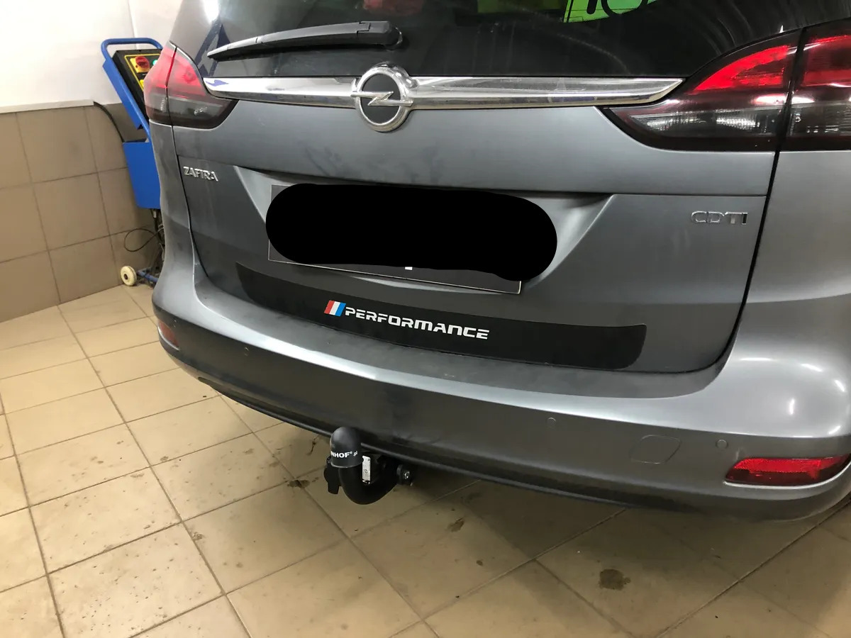 Фаркоп Steinhof для Opel Zafira Tourer (Mk.III кроме CNG /  кроме Flex-Fix ) 2012-2019 Шар А фото 5