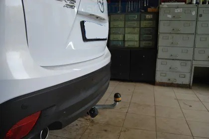 Фаркоп MOTODOR с оцинкованным шаром на Mazda CX-5 KE/KF (Mk.I,II) 2011- шар А фото 5