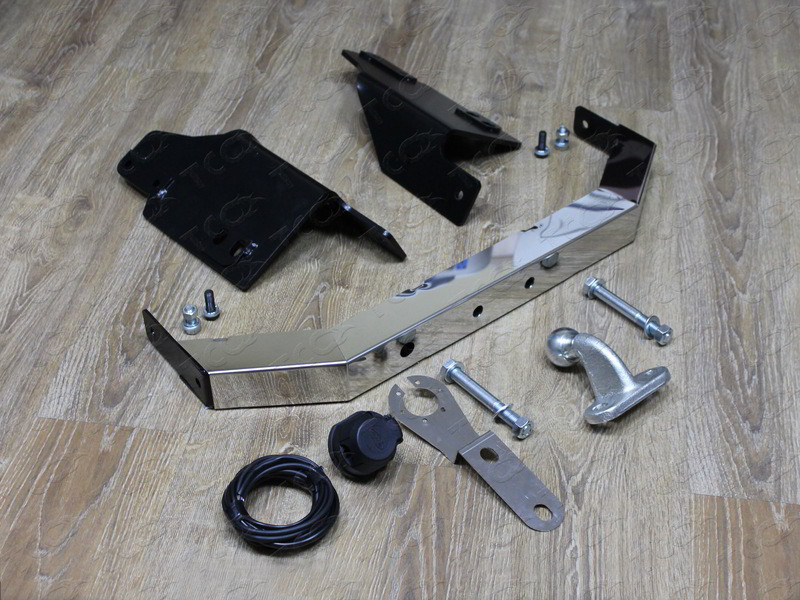 аркоп оцинкованный ТСС с накладкой с надписью Prado для Toyota Land Cruiser Prado 150 (Mk.IV) 2009-2023 шар F фото 3