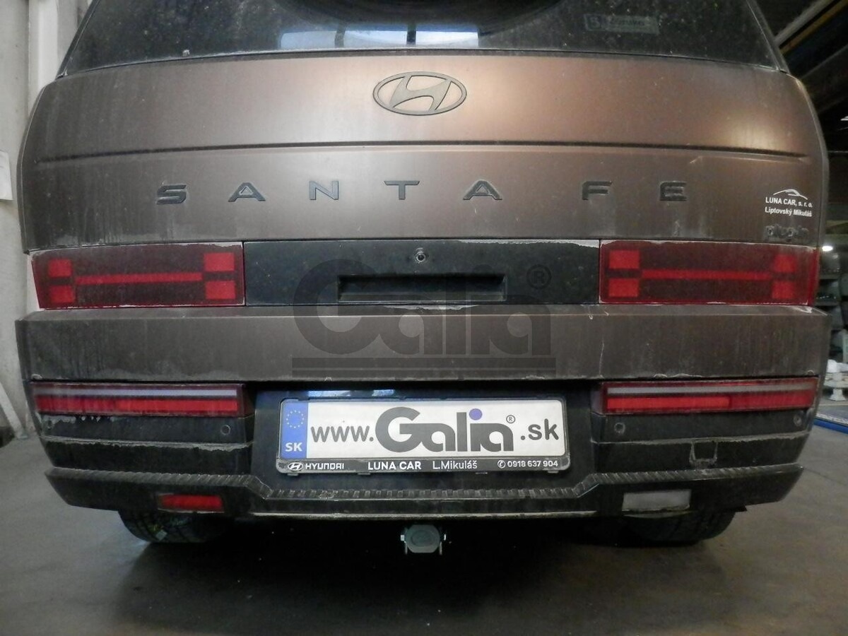 Оцинкованный фаркоп GALIA для  Hyundai Santa Fe MX5 (Mk.V) 2023- Шар А фото 2