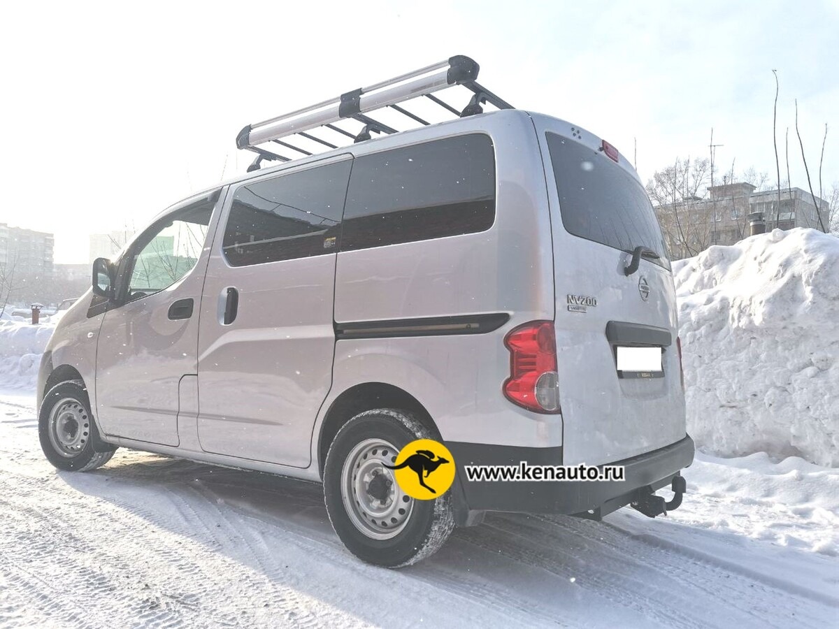 Halty Фаркоп Nissan NV200 2WD/4WD VNM20, VM20 (ПРАВЫЙ РУЛЬ, пружинная и рессорная подвеска) 2009-/  Mitsubishi Delica D3 (кроме компл. с кондиционером заднего ряда) 2011-2019 шар А фото 3