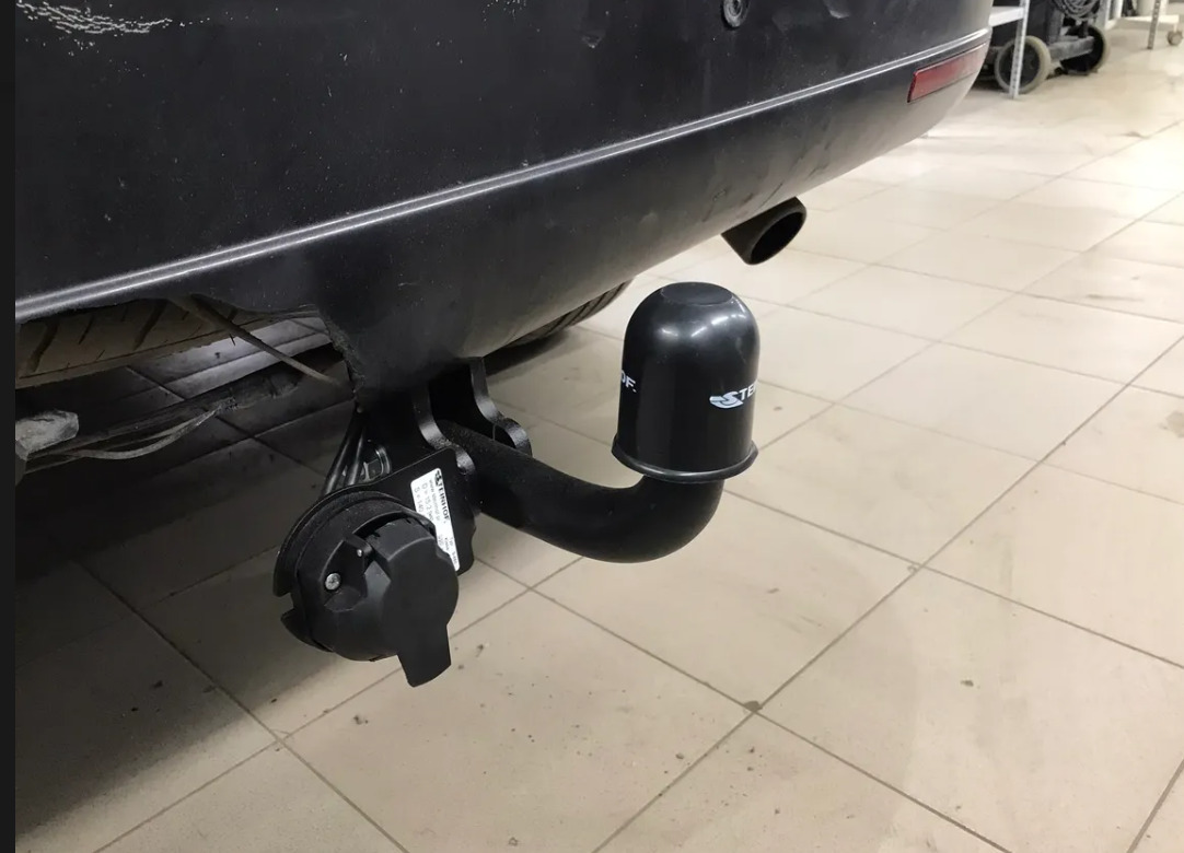 Фаркоп Steinhof для SsangYong Rexton Y250 (Mk.II), кроме версии с парктрониками 2006-2013 шар А фото 4