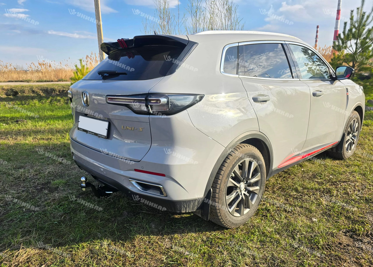 Быстросъёмный фаркоп УНИКАР для Changan Uni-S (Mk.I) 2024- / Changan CS55 Plus (Mk.II)  Шар Е фото 4