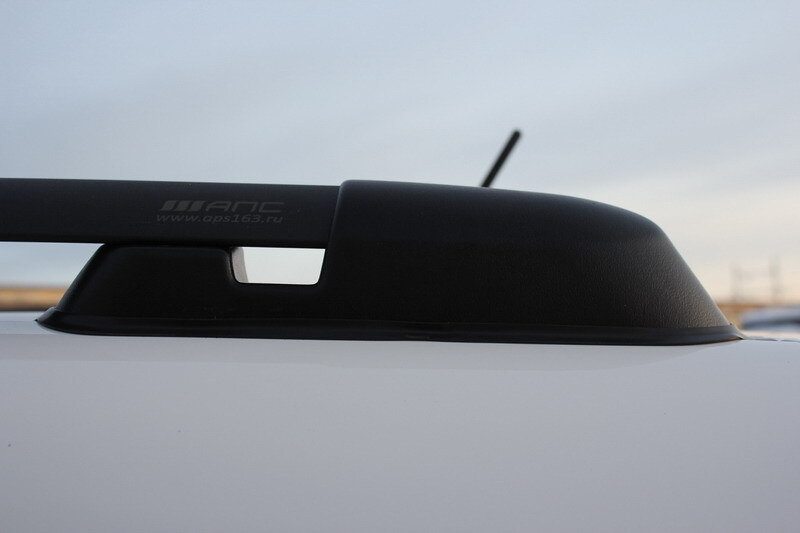 Рейлинги на крышу АПС черные для Toyota RAV4 фото 10