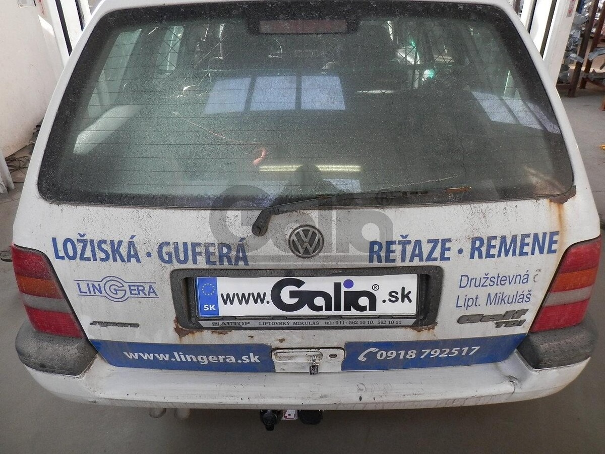 Оцинкованный фаркоп GALIA для Volkswagen Golf (Mk.III универсал) 1993-1999 Шар А фото 5