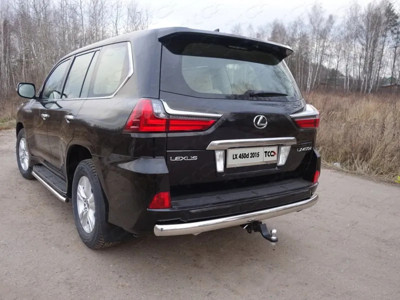 Быстросьемный фаркоп ТСС для Lexus LX450d J200 (Mk.III 2 рест) 2015-2021 Шар Е фото 6