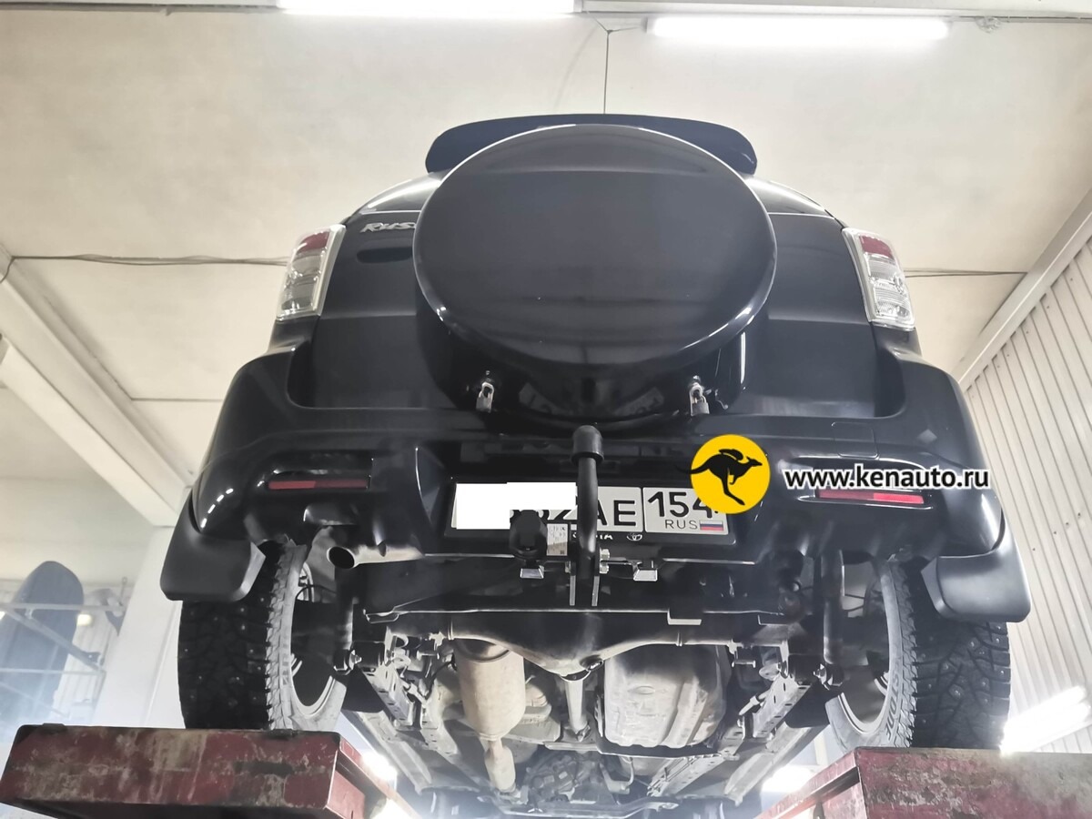 Фаркоп Halty для Toyota Rush (Mk.I) J200E, J210E 2006-2016/ Daihatsu Terios (Mk.II) 2006 шар А фото 5