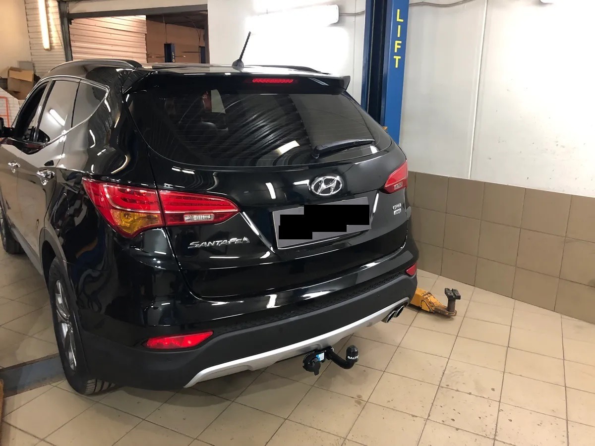 Фаркоп Baltex для Kia Sorento XM (Mk.II) 2012-2020 /  Hyundai Santa Fe DM (Mk.III) 2012-2018 / Hyundai Grand Santa Fe NC (Mk.I)  2014-2018 Шар А фото 3