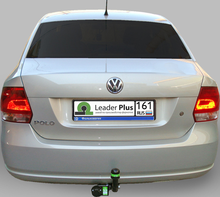 Фаркоп Лидер-Плюс для Volkswagen Polo седан (Mk.V,VI) 2010-2022/Skoda Rapid лифтбек NH3 (Mk.I,II) 2012-2023 фото 3