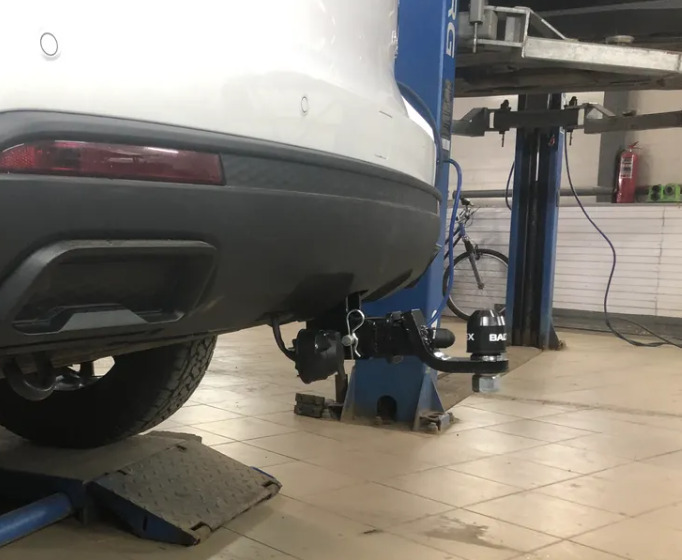 Фаркоп TowRus для Tank 500 2022-/ Haval H9 2024-/ Haval H5 2023- шар Е (система антистук) фото 4