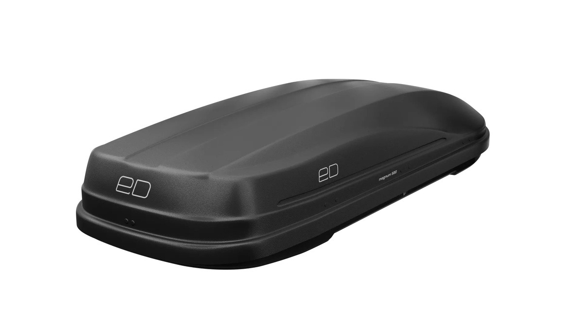 Бокс на крышу PILIGRIM Магнум 580 черный матовый фото 3