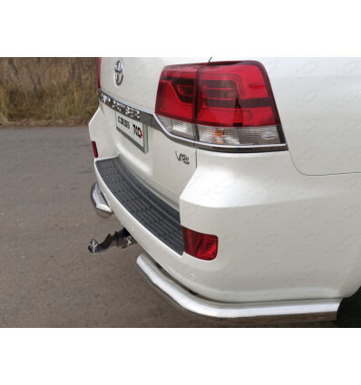 Фаркоп оцинкованный ТСС для Toyota Land Cruiser J200 (Mk.XI) 2007-2021 шар Е фото 2