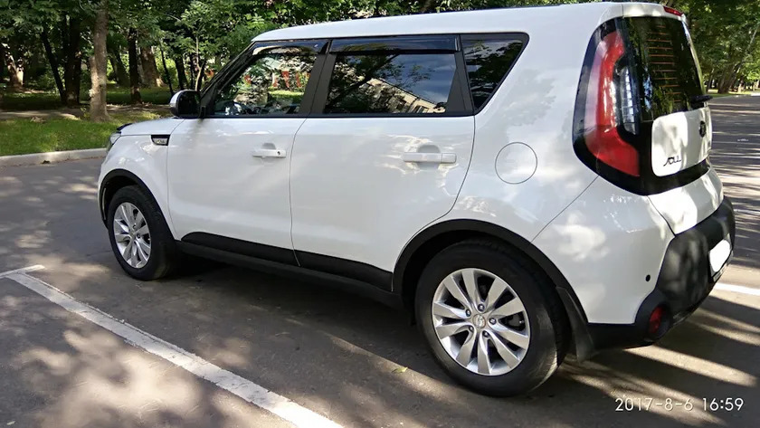 Дефлекторы Cobra Tuning для окон Kia Soul II 2013-2019 фото 5