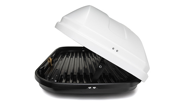 Бокс на крышу PILIGRIM Магнум 580 белый матовый фото 5