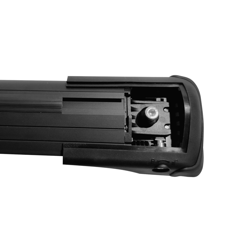 Багажник на рейлинги Lux Хантер L54-B черный фото 10