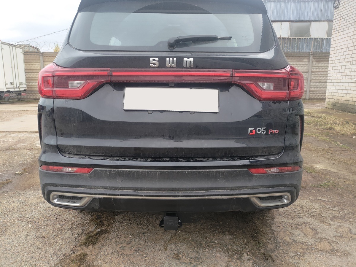 Быстросъёмный фаркоп с системой антистук Бизон для SWM G05 Pro (Mk.I)  2021- Шар Е фото 4