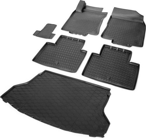 Комплект ковриков Rival для салона и багажника Nissan X-Trail T32 2015-2018 2018-2022