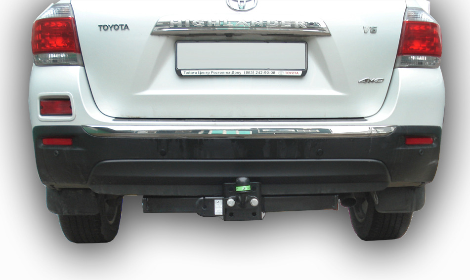 Фаркоп Лидер-Плюс для Toyota Highlander XU40 (Mk.II) 2010-2013 фото 2