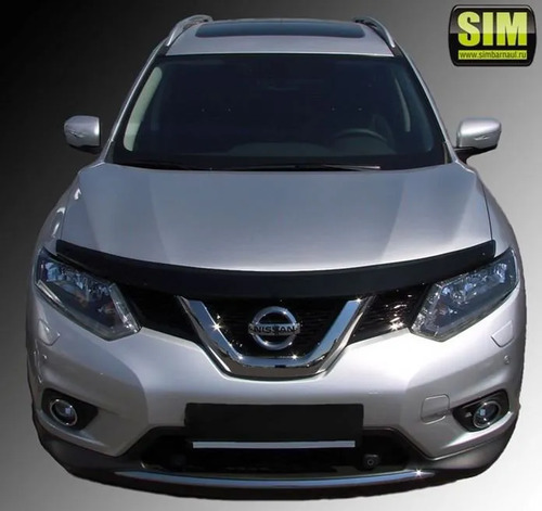 Дефлектор SIM для капота Nissan X-Trail T32 кроссовер 2015-2022