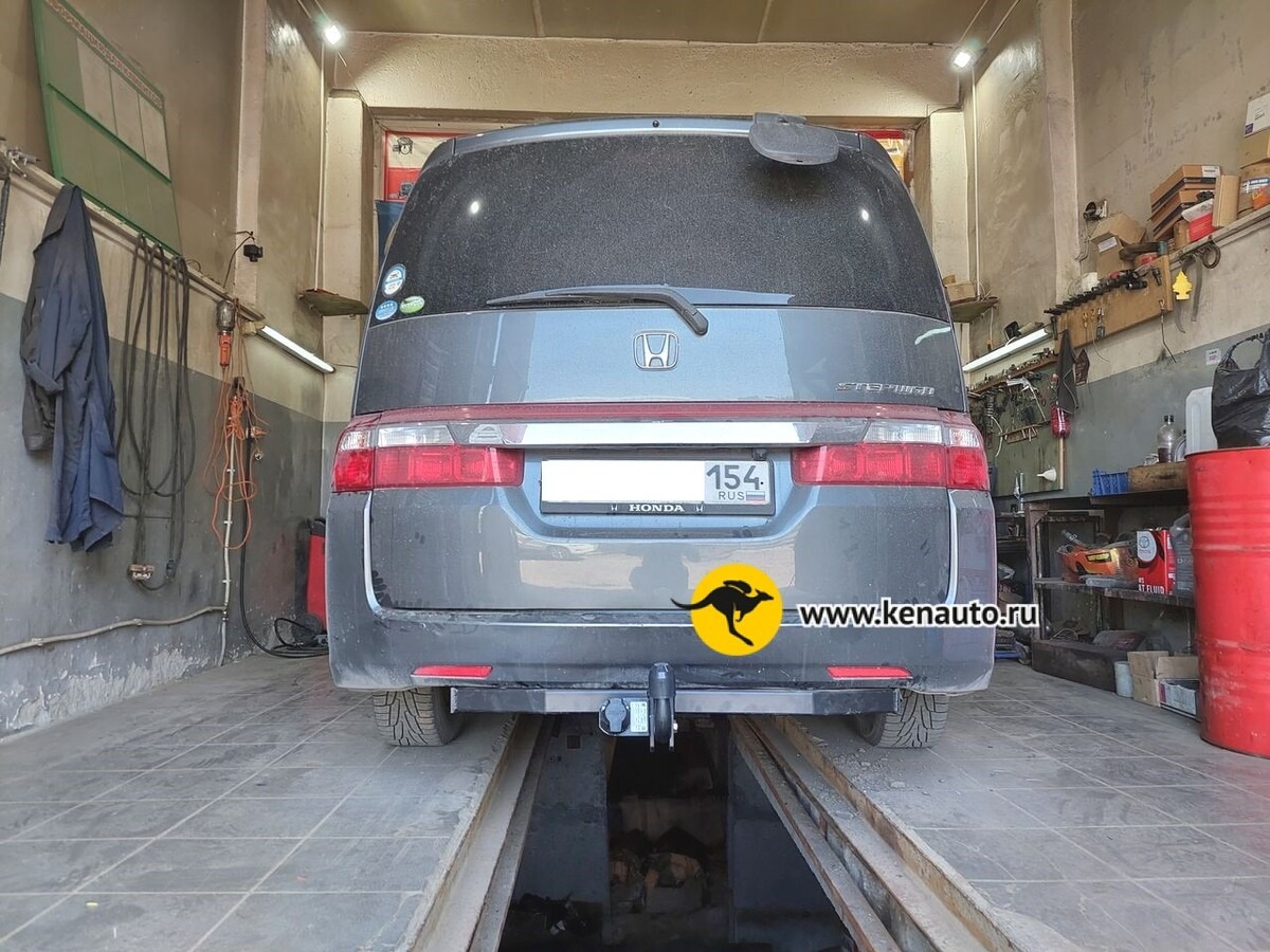 Фаркоп Halty для Honda Stepwagon (Mk.III) 2005-2009 Шар А фото 4