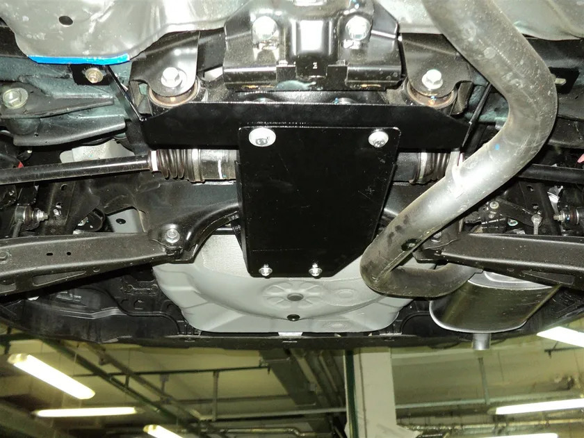 Защита алюминиевая АВС-Дизайн для редуктора Subaru Forester III 2008-2012 фото 3