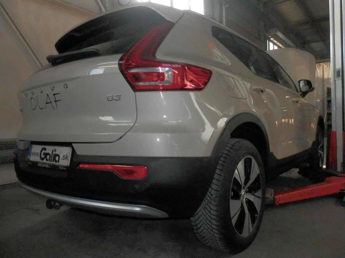 Быстросъёмный оцинкованный  фаркоп GALIA для  Volvo XC40 (Mk.I) 2017- /  Volvo C40 (Mk.I) 2021- Шар V фото 5