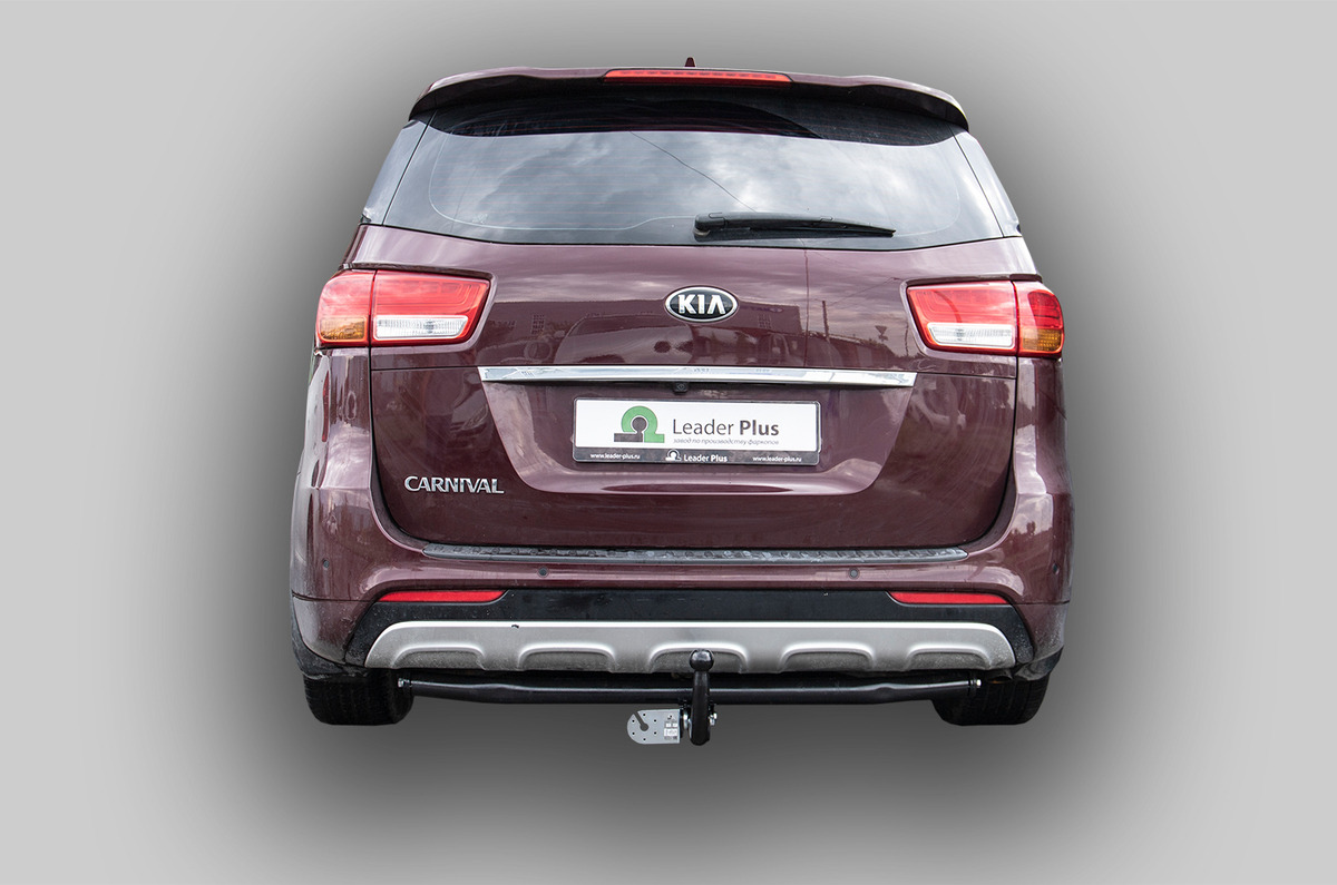 Фаркоп Лидер-плюс Kia Carnival YP (Mk.III) 2014-2021 шар A фото 2