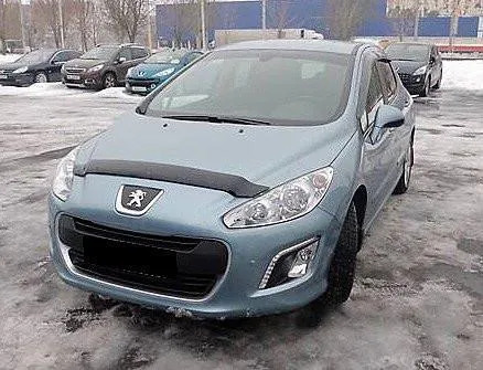 Дефлекторы SIM для капота Peugeot 308 I хэтчбек 2007-2013 фото 2