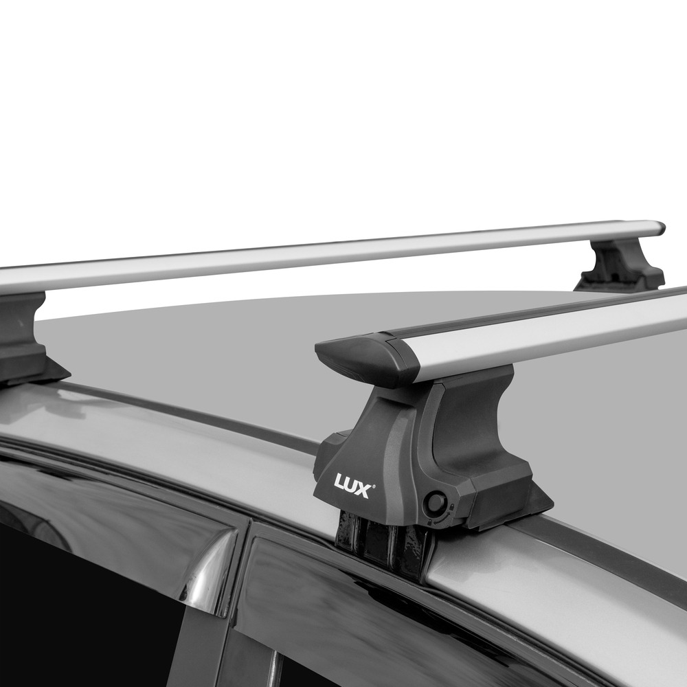 Багажник универсальный на гладкую крышу D-LUX крыловидные дуги фото 5