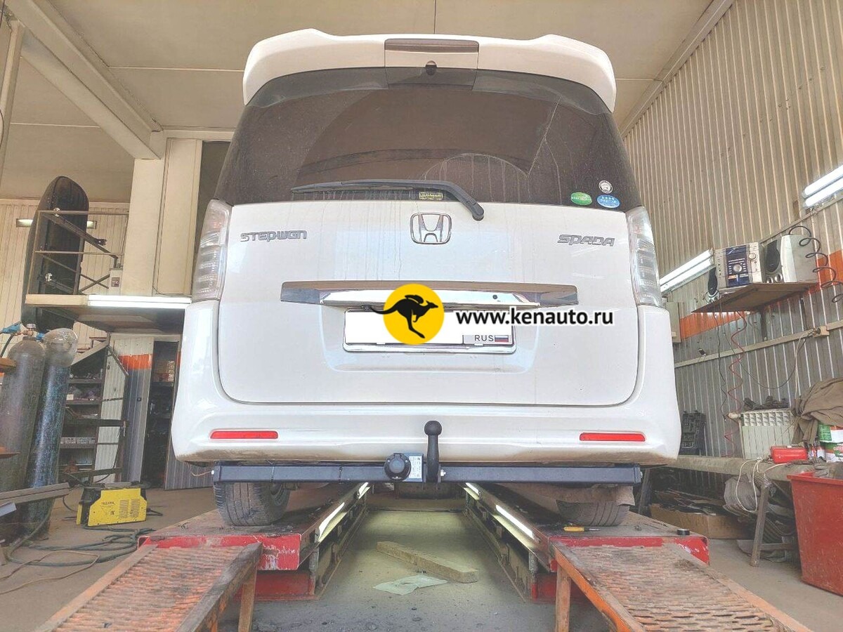 Фаркоп Halty для Honda Stepwagon (Mk.IV +Spada) 2009-2015 Шар А фото 4