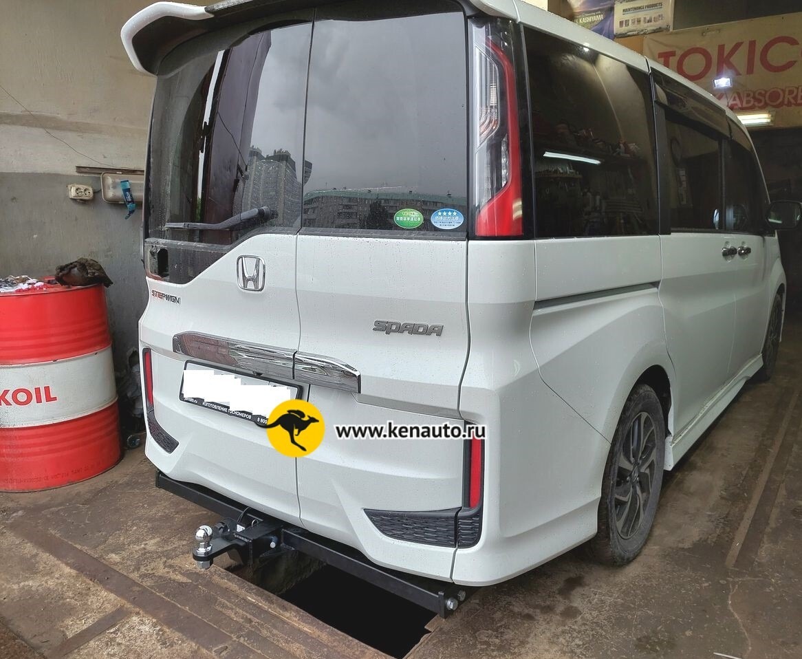 Фаркоп Halty для  Honda Stepwagon RP1, RP2, RP3, RP4, RP5 (Mk.V +Spada  +Hybrid) 2015-2022 Шар Е фото 6