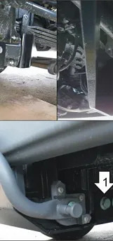 Защита Мотодор усиленная для картера и радиатора Mercedes-Benz Actros шасси 2008-2022 фото 2