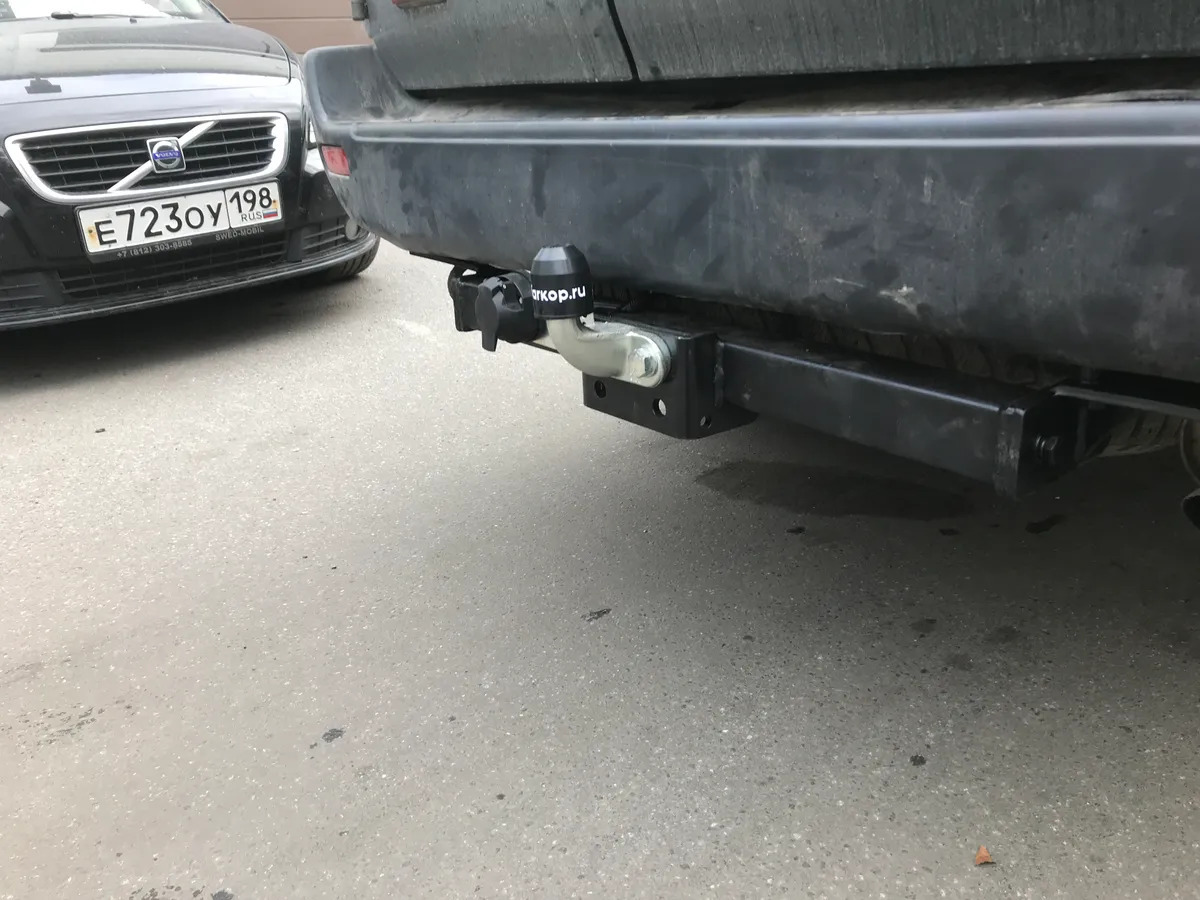 Фаркоп Лидер-Плюс для Toyota Land Cruiser 100 (Mk.X) 1998-2007, Lexus LX 470 UZS 100 (Mk.II) 1998-2007 фото 2