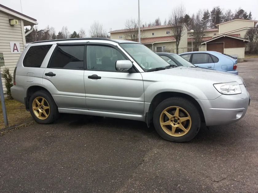 Дефлекторы Cobra Tuning для окон Subaru Forester II 2002-2008