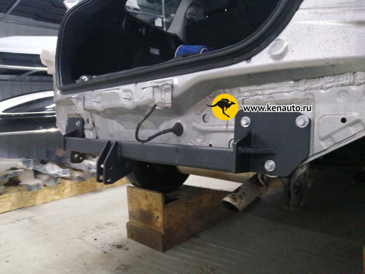 Фаркоп Halty для Toyota Fielder E160 (Mk.III) 2012-/ Toyota Corolla Axio E160 (Mk.II) 2012- шар А фото 7