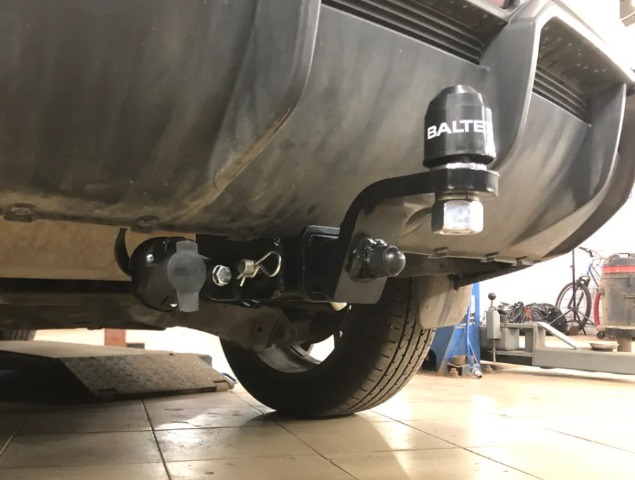 Фаркоп TowRus для Haval F7 (Mk.I) 2018-2024 шар Е (система антистук) фото 5