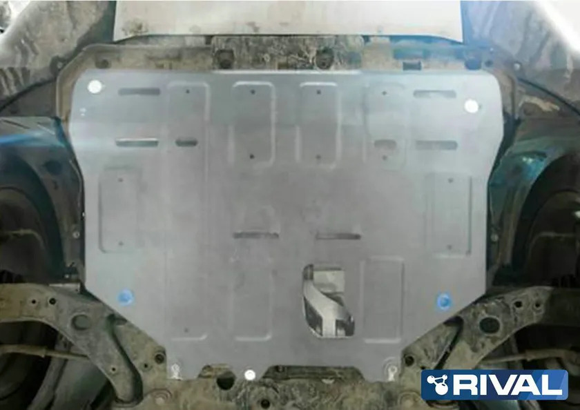 Защита алюминиевая Rival для картера и КПП Ford Kuga II 2013-2022