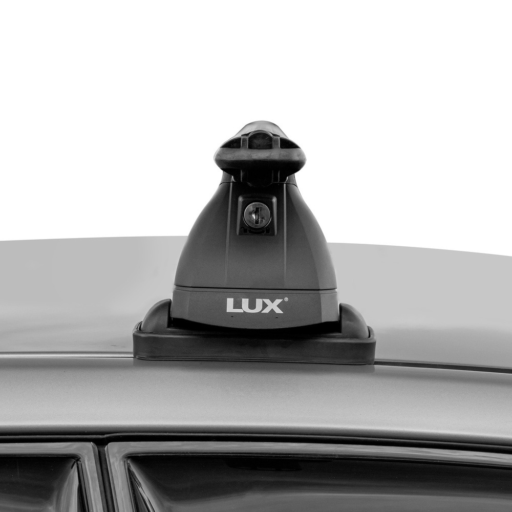 Багажник модельный в штатные места LUX БК3 аэродинамические дуги фото 6