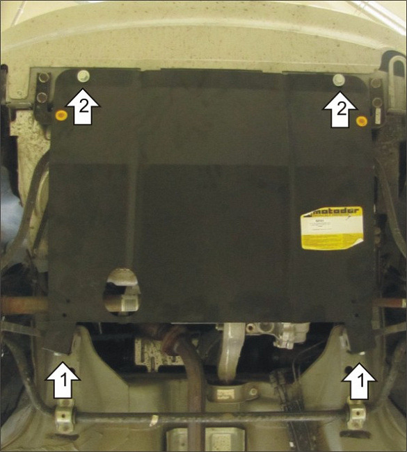 Защита Мотодор для картера, КПП Datsun mi-DO 2015-2020