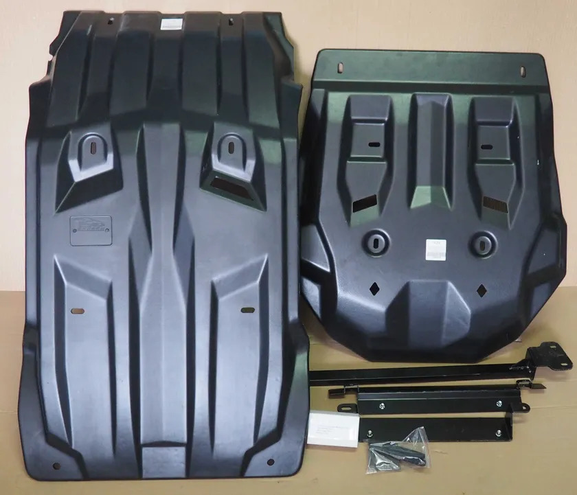 Защита композитная АВС-Дизайн для картера, КПП и РК Mitsubishi L200 V 2015-2022