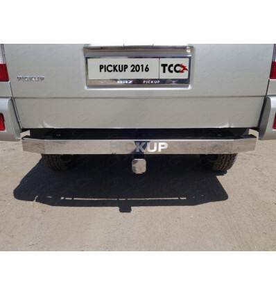 Фаркоп ТСС с накладкой из нерж. для UAZ Pickup 2015- шар Е фото 2