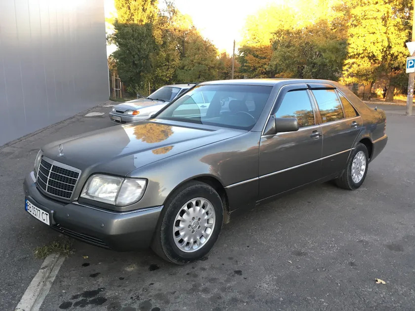 Дефлекторы Cobra Tuning для окон Mercedes-Benz S-Класс W140 седан 1991-1998