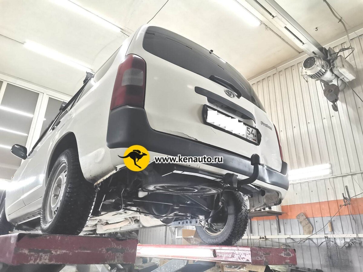 Фаркоп Halty для Toyota Probox (Mk.I) 2002-2014 / Toyota Suceed (Mk.I) 2002-2014 Шар А фото 3