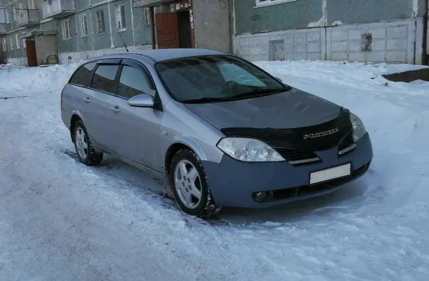 Дефлекторы Cobra Tuning для окон Nissan Primera P12 универсал 2002-2008