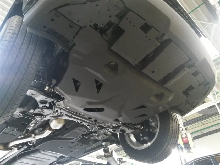 Защита композитная АВС-Дизайн для картера двигателя и КПП Lexus NX 4WD АТ 2014-2022 фото 3