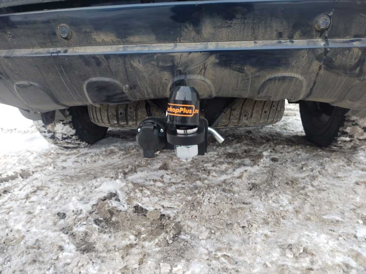 Быстросъёмный фаркоп ТСС с крюком из нержавейки  для Land Rover Range Rover Sport L494 (Mk.II) 2012-2022 Шар Е фото 3