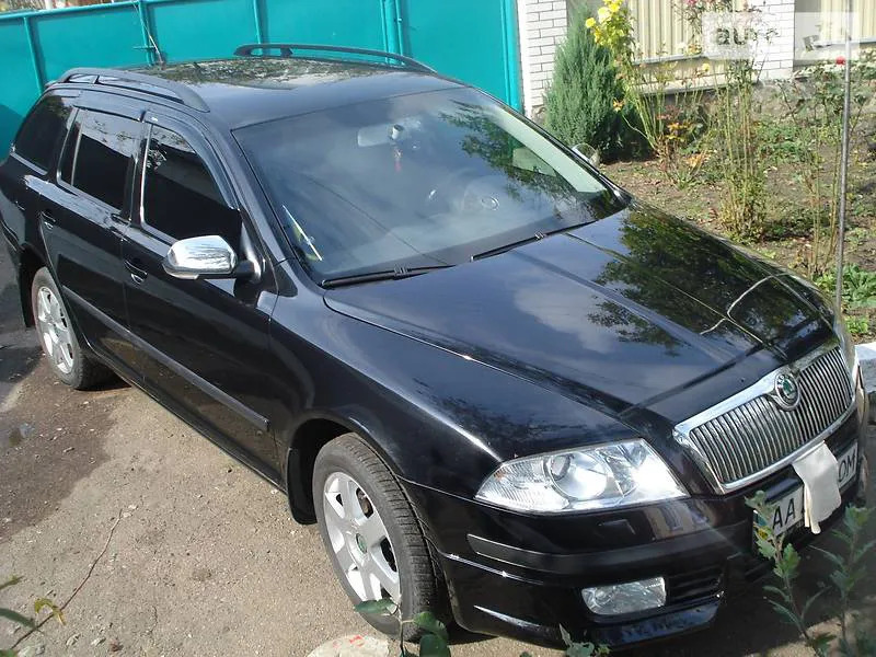 Дефлекторы V-Star для окон Skoda Octavia A5 универсал 2004-2013