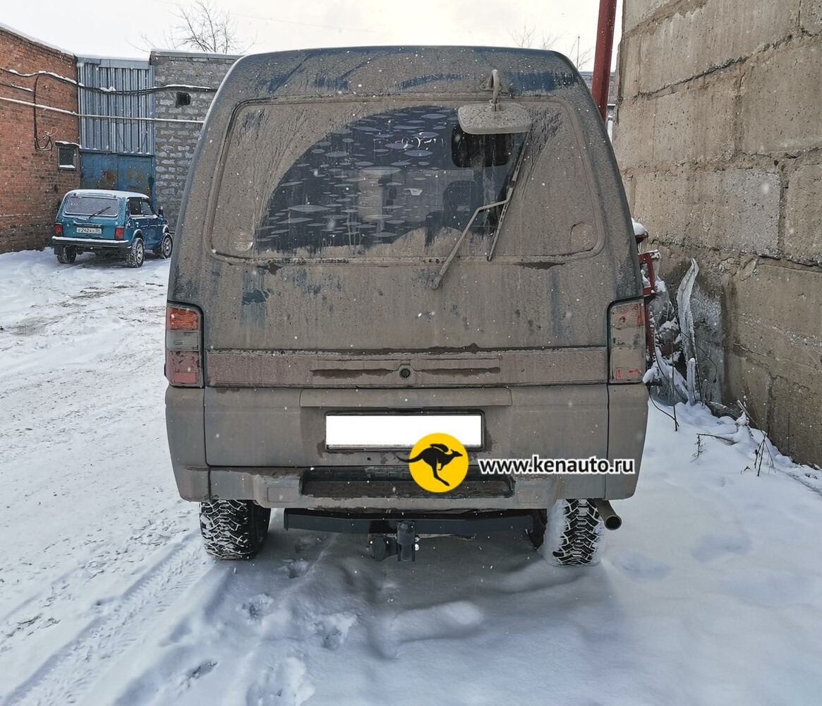 Фаркоп Halty для Mitsubishi Delica (Mk.III) 1986-1999 Шар А фото 6